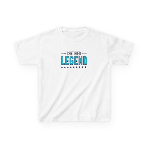 Certified Legend Kids T-Shirt White Front