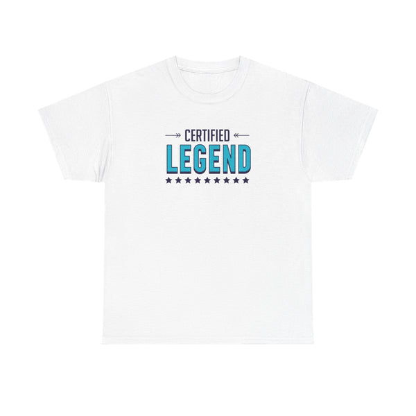 Certified Legend T-Shirt White Front