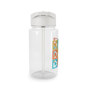 Dad Cubes Clear Water Bottle 3