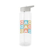 Dad Cubes Clear Water Bottle 7