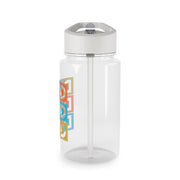 Dad Cubes Clear Water Bottle 4