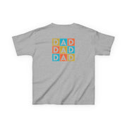 Dad Cubes Kids T-Shirt 4