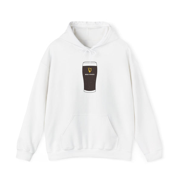 Dad-nness Hoodie White Front