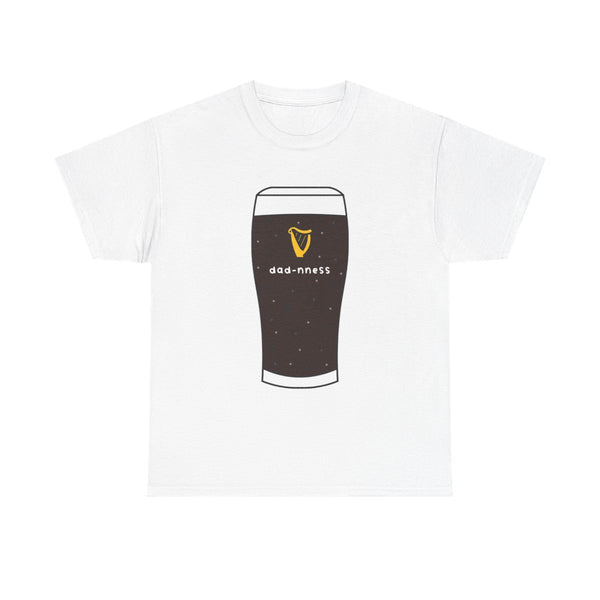 Dad-nness T-Shirt White Front
