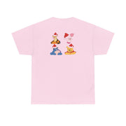 Bear, Tiger, Donkey and Pig Pattern Christmas T-Shirt 8
