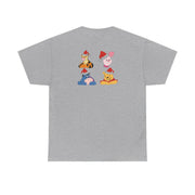 Bear, Tiger, Donkey and Pig Pattern Christmas T-Shirt 10