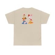 Bear, Tiger, Donkey and Pig Pattern Christmas T-Shirt 6
