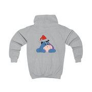 Donkey Pattern Christmas Kids Hoodie 4