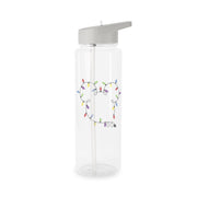 Mouse Christmas Lights Christmas Clear Water Bottle 7