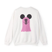Mouse Ghost Pattern Halloween Sweatshirt 2