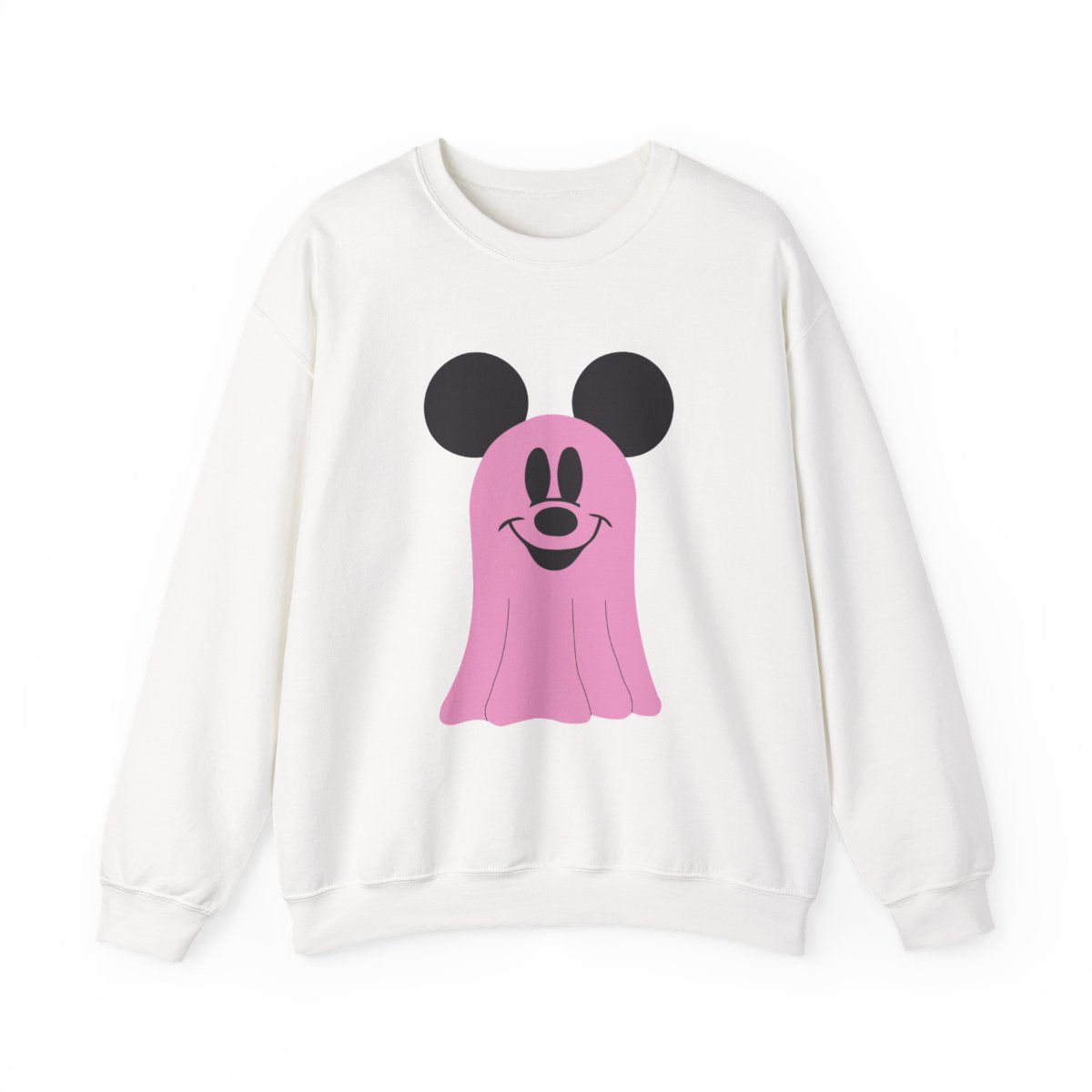 Mouse Ghost Pattern Halloween Sweatshirt