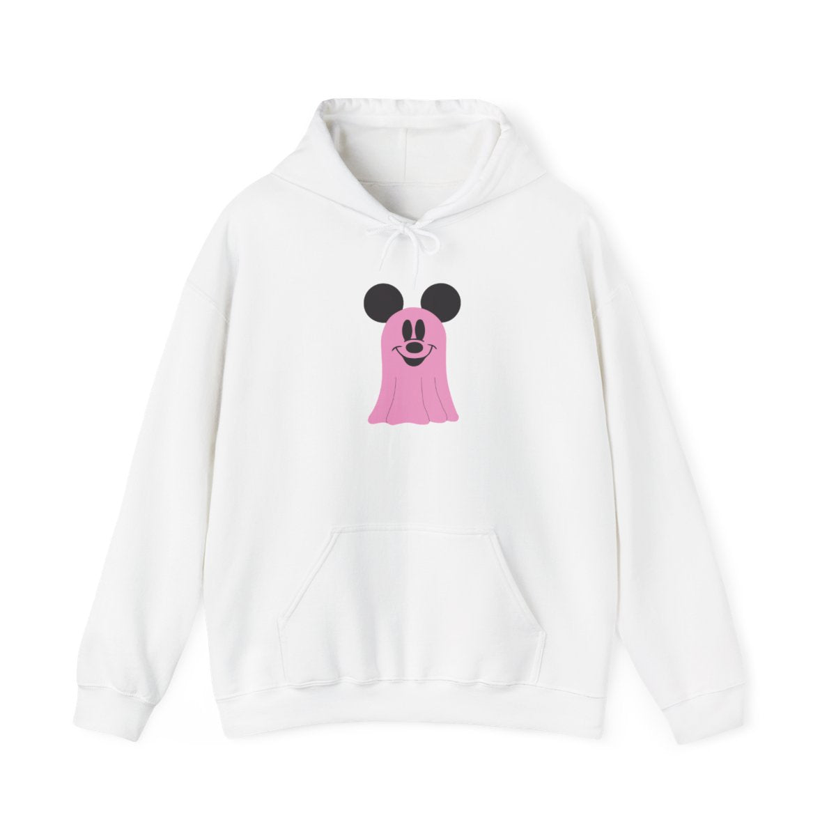 Mouse Ghost Pattern Halloween Hoodie