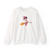 Witch Female Mouse Halloween Sweatshirt 1