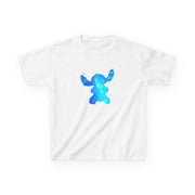 Watercolour Blue Alien Disney Kids T-Shirt 1