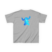 Watercolour Blue Alien Disney Kids T-Shirt 4
