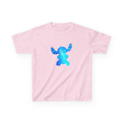 Watercolour Blue Alien Disney Kids T-Shirt 9