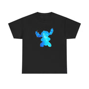 Watercolour Blue Alien Disney T-Shirt 5