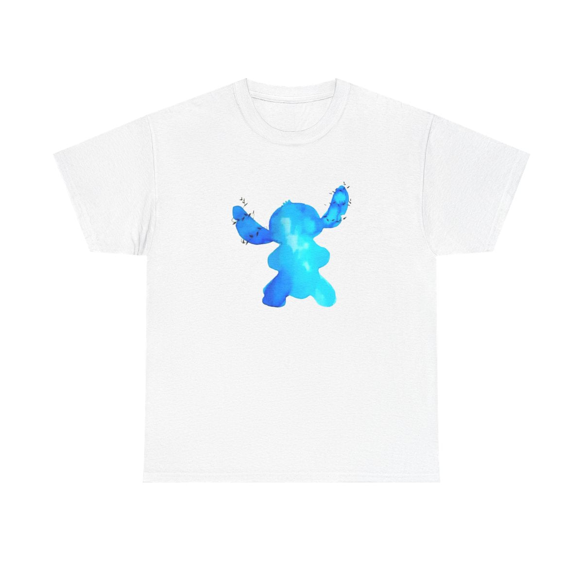 Watercolour Blue Alien Disney T-Shirt