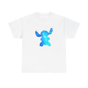 Watercolour Blue Alien Disney T-Shirt 2