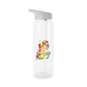 Watercolour Beauty Fairytale Clear Water Bottle 6
