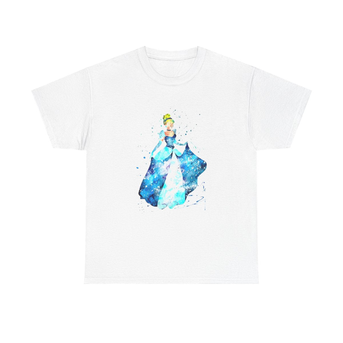 Watercolour Cinderella Fairytale T-Shirt