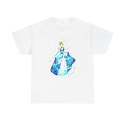 Watercolour Cinderella Fairytale T-Shirt 2