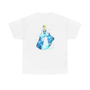 Watercolour Cinderella Fairytale T-Shirt 3