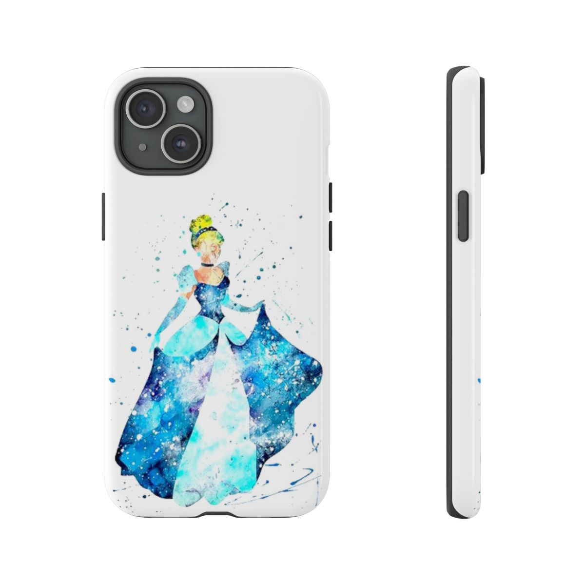 Watercolour Cinderella Fairytale Phone Case