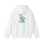 Watercolour Woody & Buzz A Story of Toys Fairytale Hoodie 2