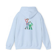 Watercolour Woody & Buzz A Story of Toys Fairytale Hoodie 10