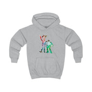 Watercolour Woody & Buzz A Story of Toys Fairytale Kids Hoodie 3