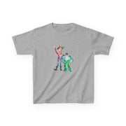 Watercolour Woody & Buzz A Story of Toys Fairytale Kids T-Shirt 3