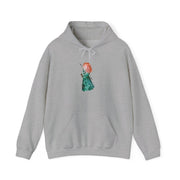 Watercolour Princess Merida Brave Fairytale Hoodie 3