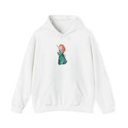 Watercolour Princess Merida Brave Fairytale Hoodie 1