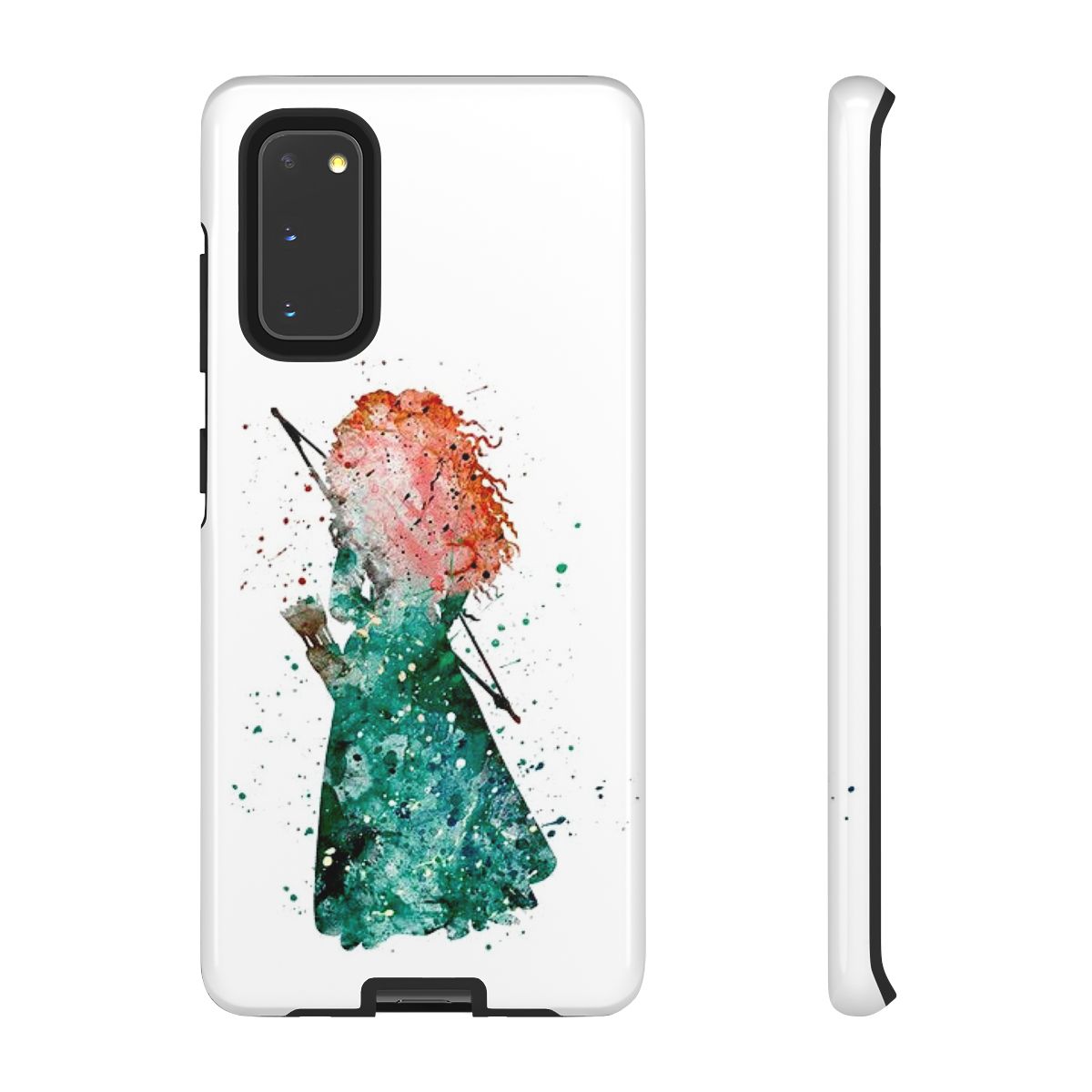 Watercolour Princess Merida Brave Fairytale Phone Case