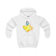 Watercolour Snow White Fairytale Kids Hoodie 1
