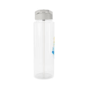 Watercolour Alice in Wonderland Fairytale Clear Water Bottle 8