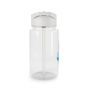 Watercolour Alice in Wonderland Fairytale Clear Water Bottle 3