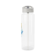 Watercolour Alice in Wonderland Fairytale Clear Water Bottle 9