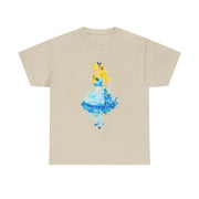 Watercolour Alice in Wonderland Fairytale T-Shirt 7