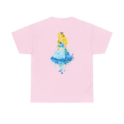 Watercolour Alice in Wonderland Fairytale T-Shirt 10