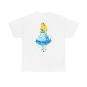 Watercolour Alice in Wonderland Fairytale T-Shirt 3