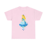 Watercolour Alice in Wonderland Fairytale T-Shirt 9