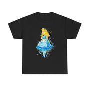 Watercolour Alice in Wonderland Fairytale T-Shirt 5