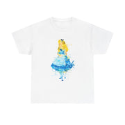 Watercolour Alice in Wonderland Fairytale T-Shirt 2