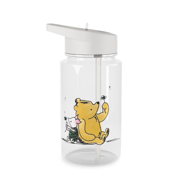 Winnie & Pig Clear Water Bottle