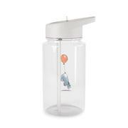 Donkey And His Balloon Clear Water Bottle 2