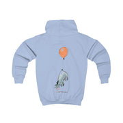 Donkey And His Balloon Kids Hoodie 6