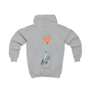 Donkey And His Balloon Kids Hoodie 4