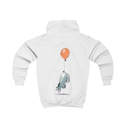Donkey And His Balloon Kids Hoodie 2
